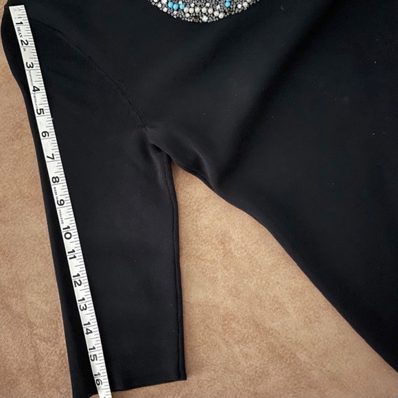 Y2K Cable and Gauge Beaded Scoop Neckline Top - Picture 10 of 12